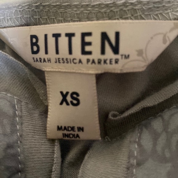 Bitten Sage Green Top - Picture 3 of 3